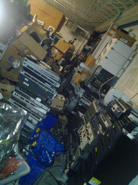 hundreds of switches routers pc Mac servers pcie cards monitors
