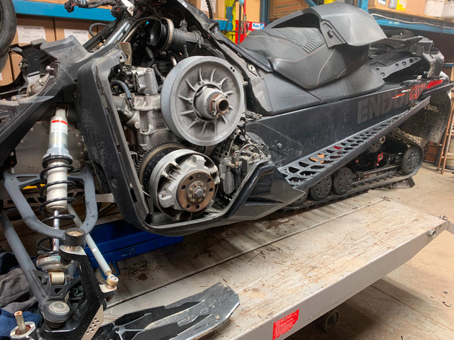 Parting out 2017 Skidoo Enduro 137 renegade 800 Etec in Snowmobiles Parts, Trailers & Accessories in Oakville / Halton Region