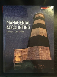 ADMS2510 - Managerial accounting, 11th Canadian edition