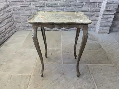 Vintage Italian Florentine Style Side Table, View more