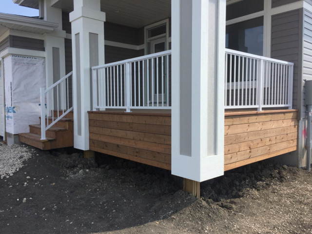 decks and front porches aluminum rail composite in Decks & Fences in Winnipeg - Image 2