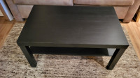 Table basse brun-noir IKEA LACK