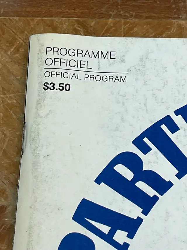 1982 All-Star Baseball Game Program 62863258176643122