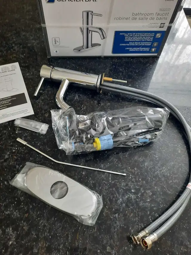 robinet neuf pour lavabo salle de bain  in Bathwares in Gatineau - Image 3