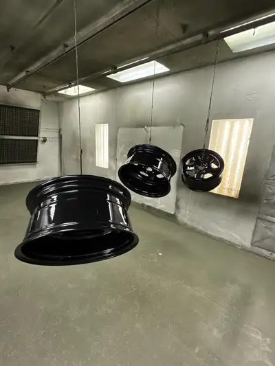 Freshly Refinished set of Police Presuit Rims. Rims are 19” with a bolt pattern of 5 - 114.3. Cash,...