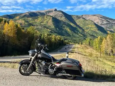 Last year of the CVO Road King, amazing bike! Always garage kept. 110ci motor, Bassani Slip-Ons that...