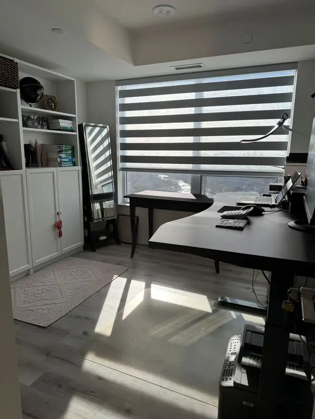 High-Floor River View Condo Room • 2-Min Weston GO/UP Express • in Room Rentals & Roommates in City of Toronto - Image 5