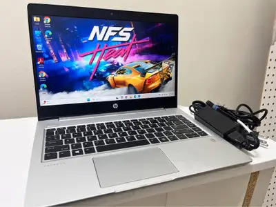 Gaming Slim HP Probook G7 Ryzen Quad 8 gb ram 128 gb SSD Win 11, View more