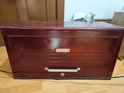Vintage craftsman tool chest., View more
