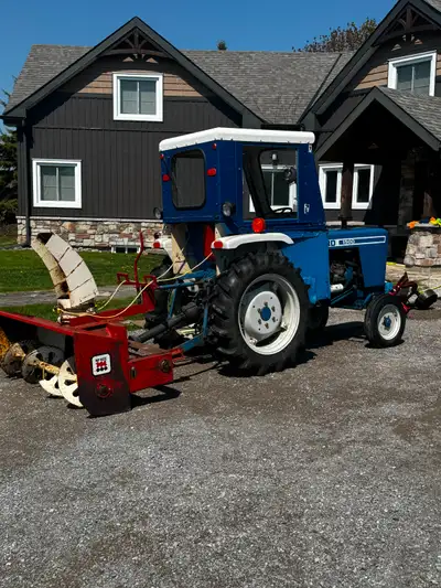 Well-maintained Ford 1500 diesel compact tractor package in very good operating condition. Stored in...