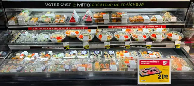 Business for Sale: Turnkey Sushi Counter Inside IGA Supermarket!