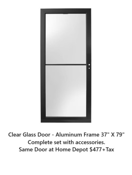 New Storm Door - Only $265 in Windows, Doors & Trim in Mississauga / Peel Region