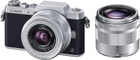 panasonic gf7 m4/3 mirrorless body with possible four lenses