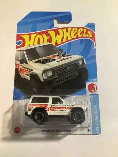 Hotwheels Nissan patrol custom from the J-Imports series. New in package. deal if you buy multiple l...