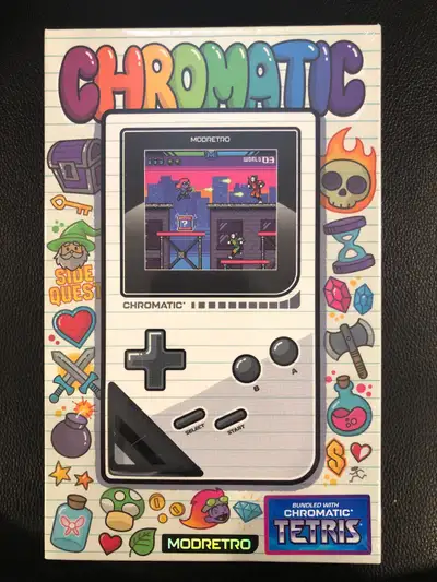 SEALED ModRetro Chromatic Gameboy (Midnight), View more