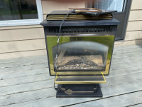 Natural gas fireplace, tvs 