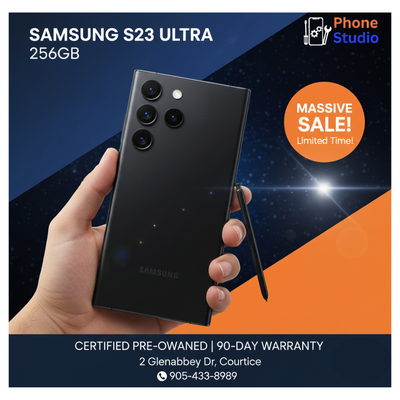 Samsung Galaxy S23 Ultra (256GB) PREMIUM POWERHOUSE ON SALE!, View more