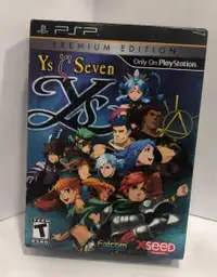 Y’s Seven Premium Edition Psp vintage