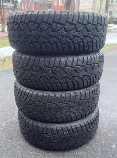 GENERAL Altimax Arctic Winter Tires 205 . 65 . R 15 Very slightly used. Almost new condition. $60- e...