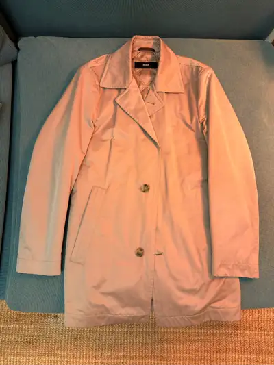 Hugo Boss Men’s Water-Repellent Trench Coat, View more
