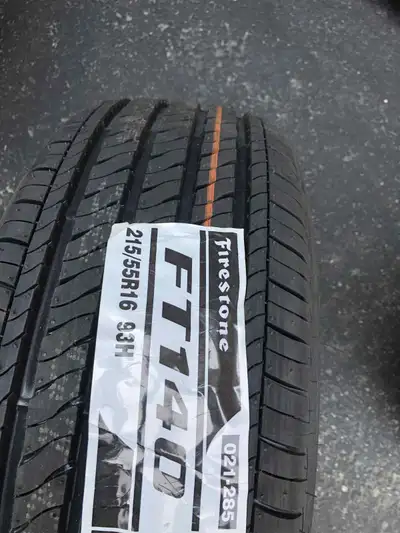 ONE tire (1) One Brand New tire 215/55R16 Firestone FT140 all season tire ONE tire only, Never been...