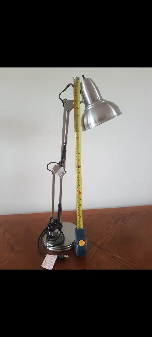 Desk lamp, industrial style , 25 inch high in Indoor Lighting & Fans in City of Toronto - Image 2