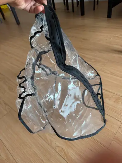 Infant car seat rain cover. Excellent condition, used only once., View more