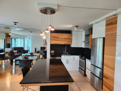 À LOUER CONDO REFAIT À NEUF TOUT ÉQUIPÉ