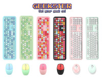 Wireless Keyboard + Mouse Combo, Various Colours! FREE Shipping!