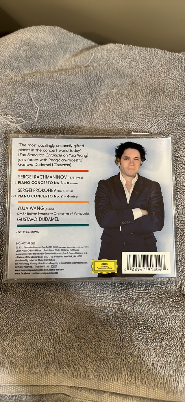 CD Yuja Wang: Rachmaninov Piano Concerto No 3 In D Minor, Prokof in CDs, DVDs & Blu-ray in Ottawa - Image 2