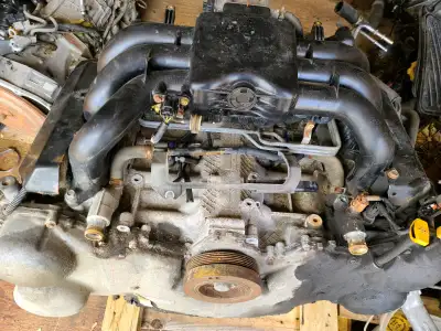 Core engine, Subaru Tribeca Outback H6, 6 cylinder engine. Was running good when pulled, 300k, was c...