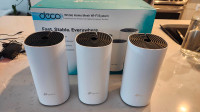 3 pack TP-Link Home Mesh WiFi System (Deco M4)