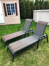 Chaises longues d’exterieur pour jardin