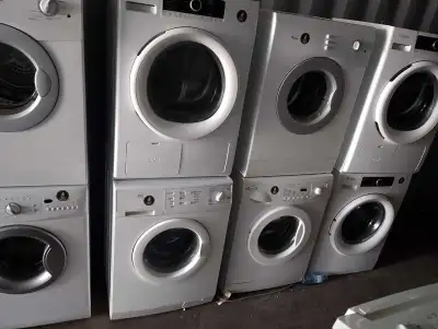 24" stackable washer dryer 30 days warranty delivery available , View more