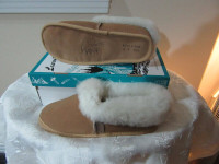 Moccasin Sheep wool lined and Made in Canada
