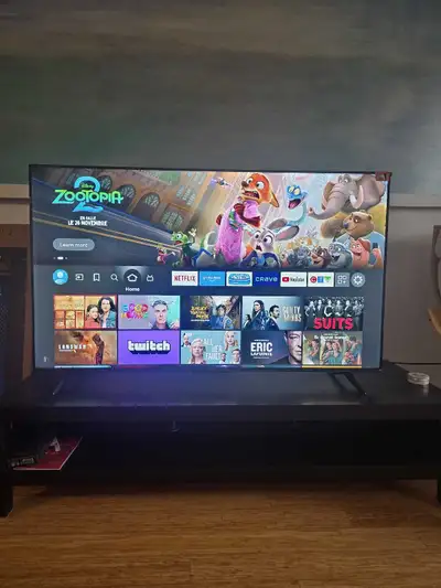 URGENT SALE - TCL 55" 4K QLED SMART TV, View more