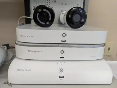 We have various lorex NVR systems models n845, n843 and n842 All are 4K 8 channel Starting at $250 f...
