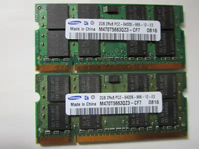 Memory 2x2GB PC2, View more