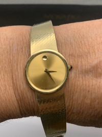 14kt Solid Gold Movado Women’s Watch Watch
