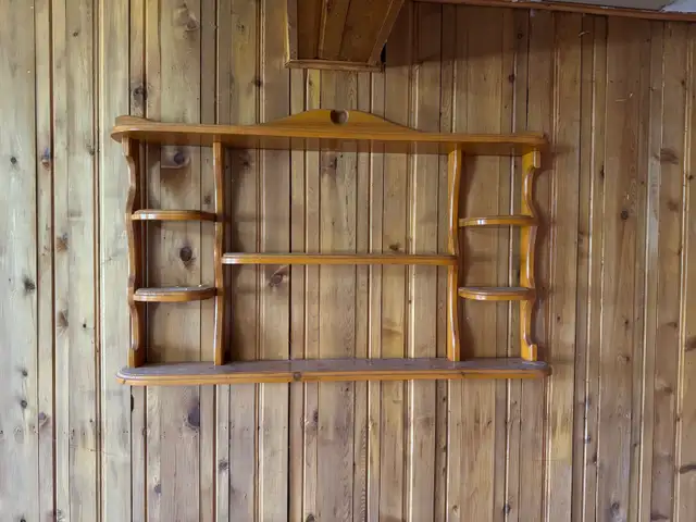 Solid Wood Wall Shelf