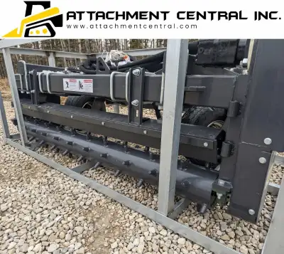 Arteer 72" Power Rake Soil Conditioner Harley Rake Skid Steer, View more
