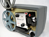 Vintage 1960s projecteur film 8mm Kodak Brownie 8 modèle A15