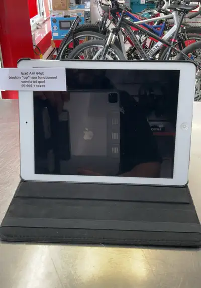 iPad Air 64 gb button un non fonctionnel , View more