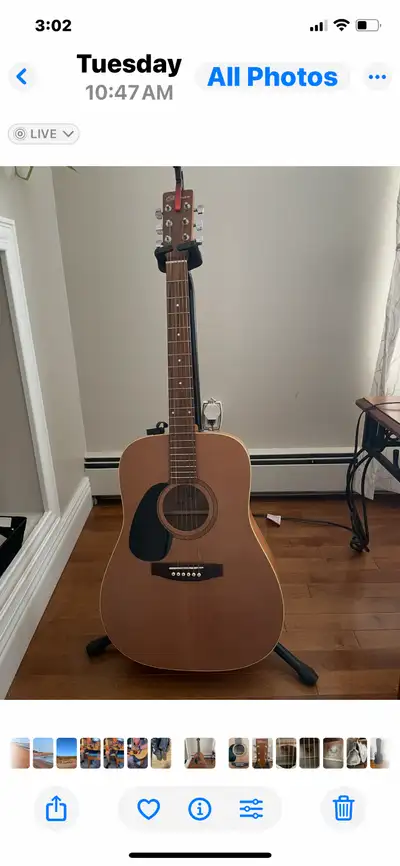 NORMAN LEFT HANDED GUITAR - $150, View more