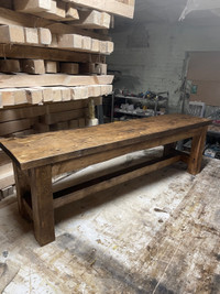 Brand New! Wood bench