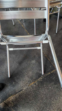 Outdoor/indoor aluminum chair 