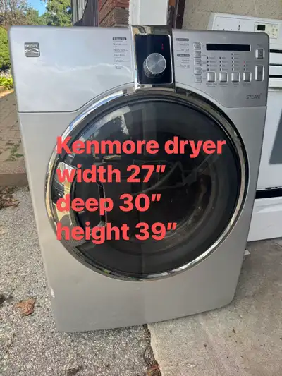 Good condition Kenmore dryer $280, View more