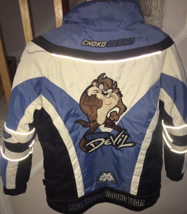 Youth Choko a Tasmanian Devil snow cross  racing team jacket in Kids & Youth in Gatineau - Image 2