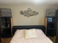 King size Headboard with towers 