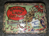 Rare Golden Leaf tin Montreal